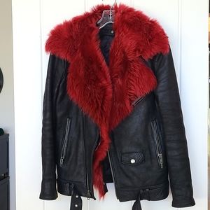 BLK Denim Leather Jacket